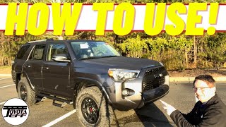 2022 4Runner SR5 Premium Tutorial Everything You May Need to Know [upl. by Obed]