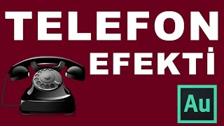 Sese Telefon Efekti Vermek  Audition Dersleri [upl. by Arait168]