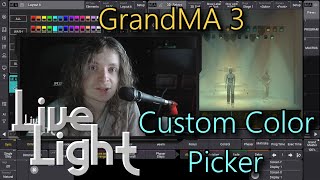 GrandMA3 Tutorial  BUSKING Color Picker [upl. by Eneiluj477]