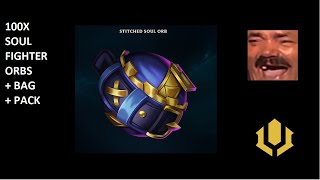 100x Soul Fighter Orbs  Grab Bag  Exclusive Pack League of Legends [upl. by Nylesoj]