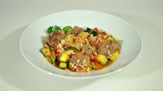 40  Orientalische Hackbällchenpfanne  KanalELF  Koch und Back Rezepte [upl. by Kavita221]