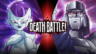 Frieza VS Megatron Dragon Ball VS Transformers  DEATH BATTLE [upl. by Luhey]