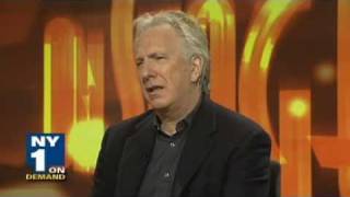 NY1 Alan Rickman Interview  Seminar [upl. by Blackburn509]