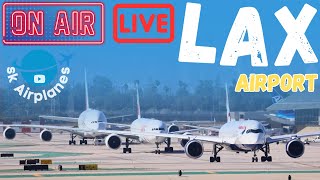 🔭 Watching Planes ✈️ At Los Angeles Airport LAX  Live ATC 📻 [upl. by Mercy503]