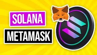 Connect Solana Network to Metamask  Add Solana to Metamask 2022 [upl. by Nette]