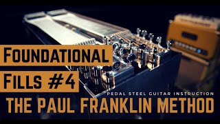 E9 Pedal Steel Lesson Foundational Fill 4 Playing Over The 6m Chord [upl. by Assenav668]