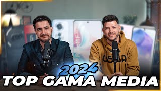 Los MEJORES GAMA MEDIA de 2024 TOP móviles [upl. by Edualcnaej]