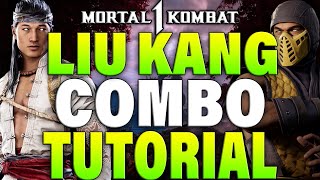 MKX  Scorpion Combos amp Setups 4092 [upl. by Brietta106]