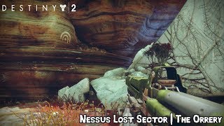 Destiny 2  Lost Sector The Orrery Location Nessus [upl. by Wieren451]