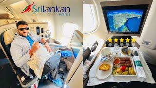 My First international Business Class Experience  Srilankan Airlines Review  5star Aircraft [upl. by Edahsalof]