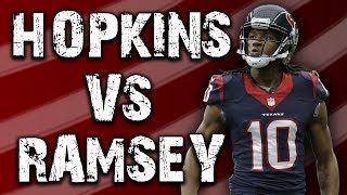 The Film Room Ep 32 DeAndre Hopkins battles Jalen Ramsey [upl. by Annaek749]