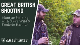 UK Deerhunting Series  Muntjac Stalking with Steve Wild amp Frederic Hanner [upl. by Sada]