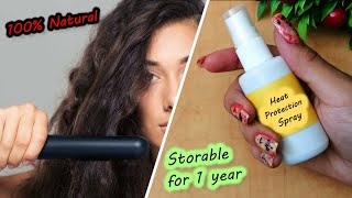 How to make heat protection spray  heat protection spray for hair  hair spray for women [upl. by Adnilem505]