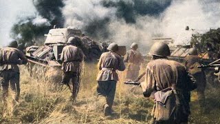 WW2 Battle Of Kursk Intense Footage [upl. by Mcclish]