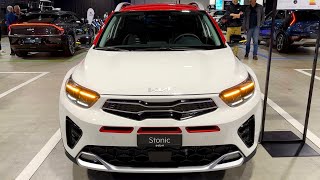 KIA STONIC GTLine 2023  FIRST LOOK amp visual REVIEW 10 MHEV [upl. by Pegg576]