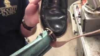 Leather Half Sole repair [upl. by Hawley]