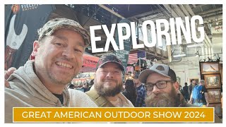 Fantastic walkabout at the Great American Outdoor Show 2024 [upl. by Ycrad]