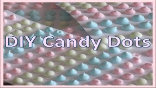 Homemade Candy Dots Recipe [upl. by Olgnaed]