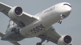 ILA BERLIN AIR SHOW 2016 Airbus A350900 XWB Outstanding Performance Filmed with 50x optical Zoom [upl. by Martres]