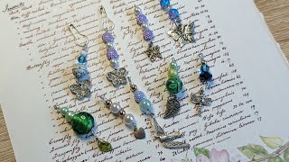 Easy Junk Journal Bead Dangles amp Journal Jewelry  Beebeecraft Craft Share  TattyTreasure Challenge [upl. by Tnelc327]