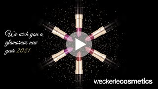 Weckerle Cosmetics wishes a glamorous New Year 2021 [upl. by Steady]