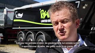 «Revolution» pour le transport de composants – Semiremorque basculante de Fliegl [upl. by Lew]