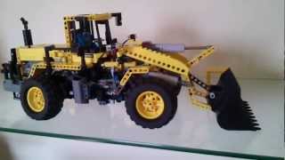 Lego Technic 8265  Front Loader  Motorized Power Functions [upl. by Carlos]