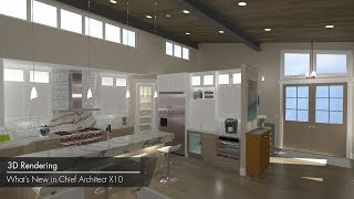 Chief Architect X10 New Features – 3D Rendering [upl. by Erasme]