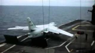 USS Oriskany  1970 at the flight deck  part 33 [upl. by Sirap221]