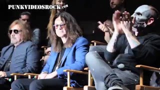 OZZFEST MEETS KNOTFEST Press Conference [upl. by Eniamerej]