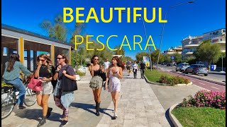 PESCARA ITALY 2024🔴 Best beach vacation in Abruzzo 4K UHD [upl. by Connelly]