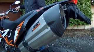 KTM SMC 690 R Walk Around  MIVV Suono sound [upl. by Groscr515]