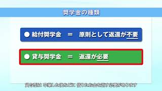 【予約採用】奨学金を希望する皆さんへ（2．日本学生支援機構の奨学金） [upl. by Groot675]