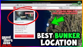 The BEST Bunker Location in GTA Online  Chumash Bunker 30 Discount [upl. by Annaigroeg]