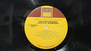 Stevie Wonder Innervisions Vinyl Record Album 1973 side 2 [upl. by Areik]