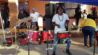 Check out my video amapiano live performance drum rock kota rae benela [upl. by Yleak]