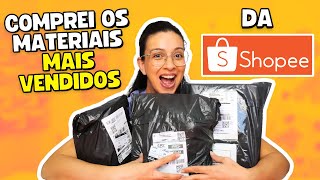 Comprei os Materiais Mais Vendidos da Shopee [upl. by Nilrac]