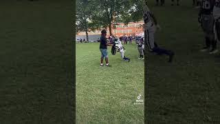 Pikesville wildcats 8u American football drills lill [upl. by Aiuqat]