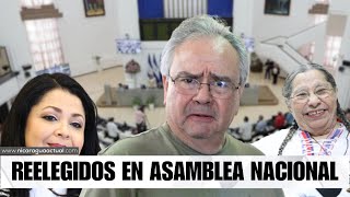 Diputados sandinistas reeligen a Gustavo Porras como presidente de Asamblea Nacional [upl. by Caughey249]