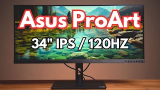 Monitor Asus ProArt Display PA348CGV  Recensione completa [upl. by Aihtekal]