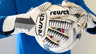 Reusch ARROW GOLD X Goalkeeper Gloves [upl. by Lansing6]