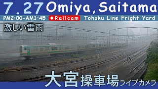 【LIVE】大宮操車場ライブカメラ 20240727 1400 OmiyaSaitamaJapan railcam [upl. by Anide]