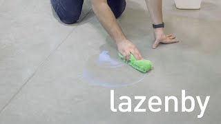 Removing stains from a polished concrete floor [upl. by Gabriell]