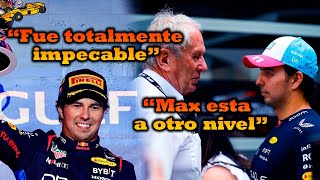 HELMUT MARKO DEFIENDE EL RITMO DE SERGIO CHECO PEREZ 🤯  Formula 1 2024 [upl. by Landbert456]