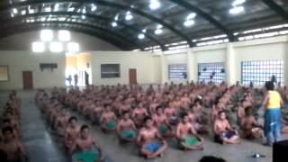 The Samoan Sasa performed at St Don Bosco School Samoa [upl. by Kenay]