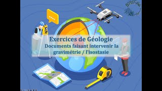 EXERCICES de Géologie faisant intervenir de la gravimétrie ou de lisostasie [upl. by Neely]