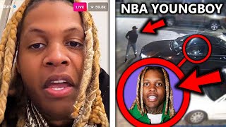 LIL DURK CRYING FOR HELP AFTER NBA YOUNGBOY DISS LEFT IN CRITICAL CONDITION [upl. by Garibald]