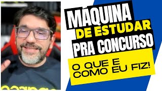 🔴😱 COMO SE TORNAR UMA MÁQUINA quotRACIONALquot DE ESTUDAR PARA CONCURSO PÚBLICO 🔴 [upl. by Htebizile]