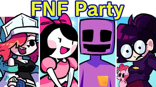 Friday Night Funkin VS Party Week Goodbye 2023  Skarlet Bunny BoyGirl MLP Pinkie Pie FNF Mod [upl. by Barrada]