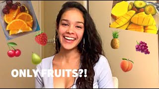 7DAY FRUIT FAST AMAZING RESULTS IT WAS SO HARD [upl. by Normalie412]